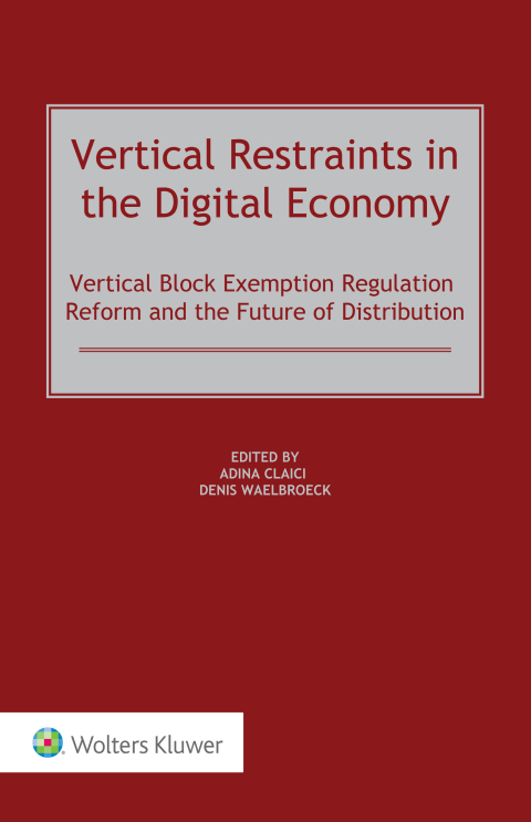 Cover image for book Vertical Restraints in the Digital Economy