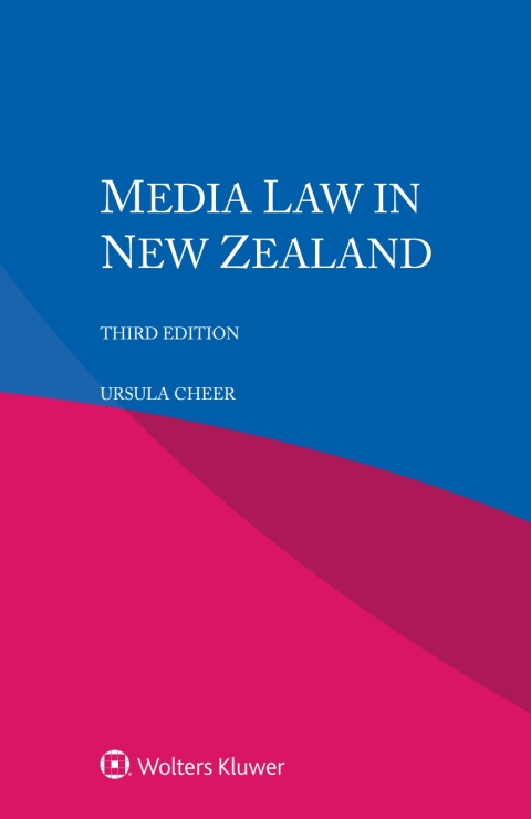 Cover image for book Media Law in New Zealand