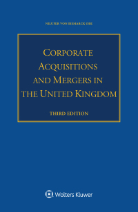 Cover image: Corporate Acquisitions and Mergers in the United Kingdom 3rd edition 9789403535951