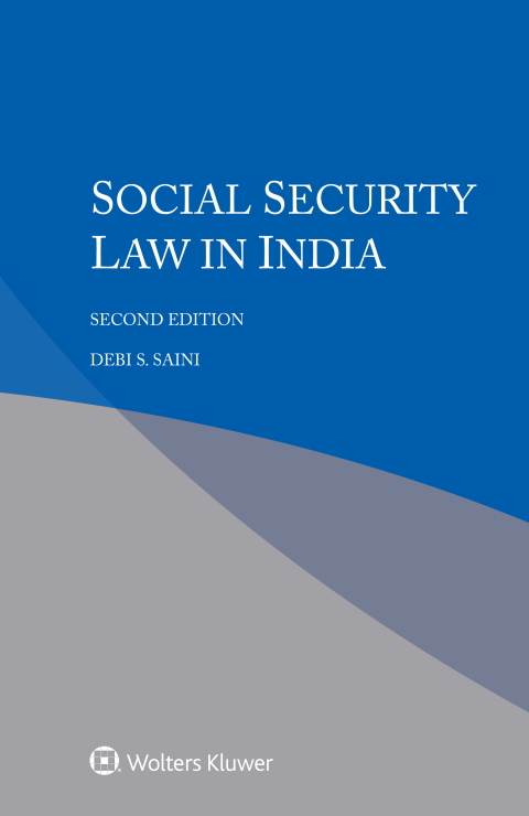Cover image for book Social Security Law in India