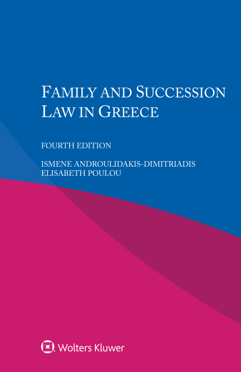 Cover image for book Family and Succession Law in Greece
