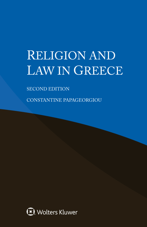 Cover image for book Religion and Law in Greece