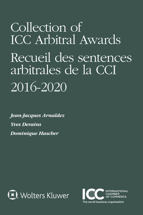 Cover image for book Collection of ICC Arbitral Awards 2016-2020