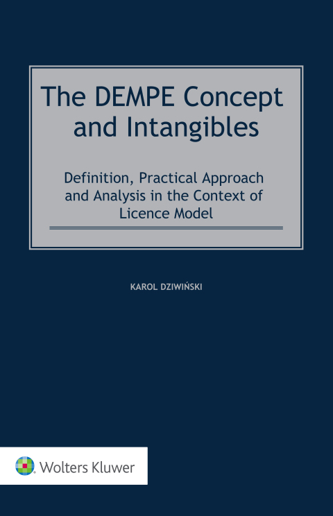 Cover image for book The DEMPE Concept and Intangibles