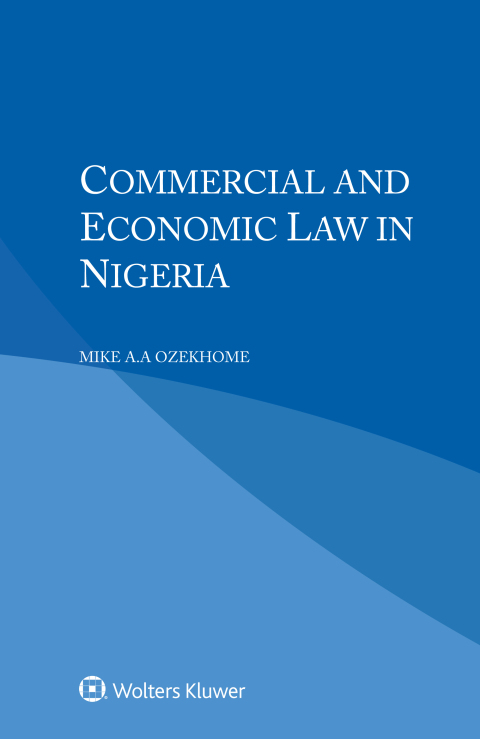 Cover image for book Commercial and Economic Law in Nigeria
