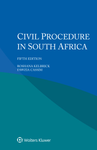 Civil Procedure in South Africa 5th edition | 9789403540627 ...