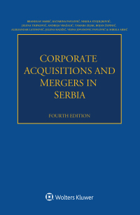 Cover image: Corporate Acquisitions and Mergers in Serbia 4th edition 9789403542829