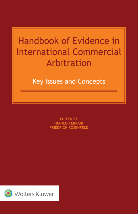 Cover image for book Handbook of Evidence in International Commercial Arbitration