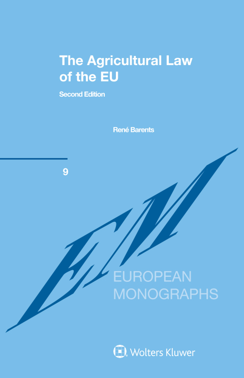 Cover image for book The Agricultural Law of the EU