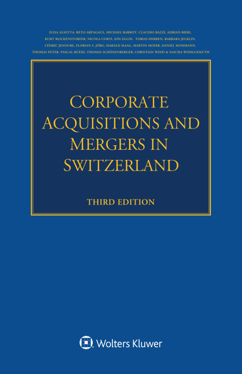 Cover image for book Corporate Acquisitions and Mergers in Switzerland