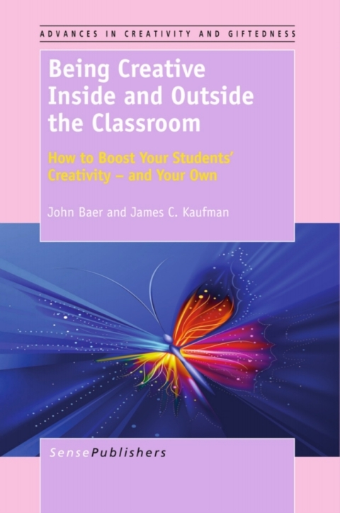 Cover image for book Being Creative Inside and Outside the Classroom