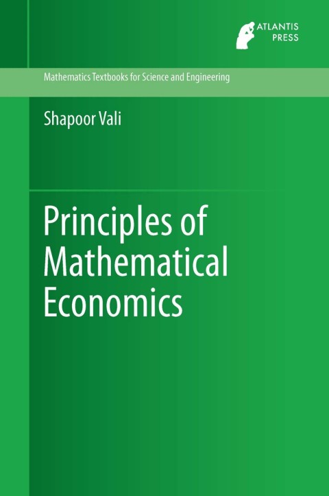 Cover image for book Principles of Mathematical Economics