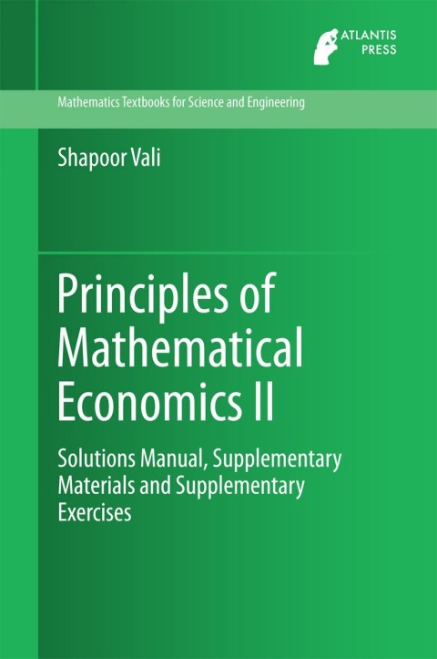 Cover image for book Principles of Mathematical Economics II