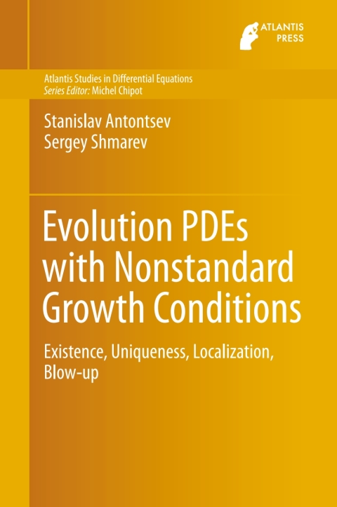 Cover image for book Evolution PDEs with Nonstandard Growth Conditions