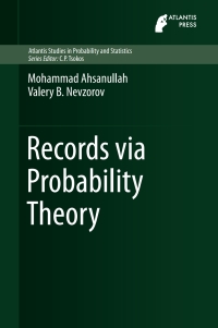 Cover image: Records via Probability Theory 9789462391352