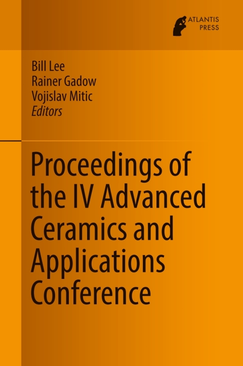 Cover image for book Proceedings of the IV Advanced Ceramics and Applications Conference