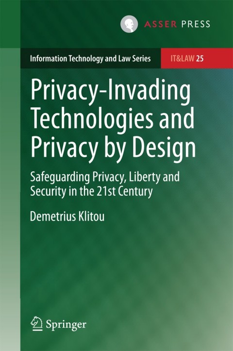 Cover image for book Privacy-Invading Technologies and Privacy by Design