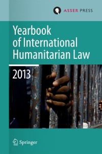 Cover image: Yearbook of International Humanitarian Law 2013 9789462650374