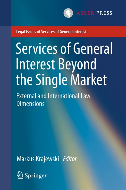 Cover image for book Services of General Interest Beyond the Single Market