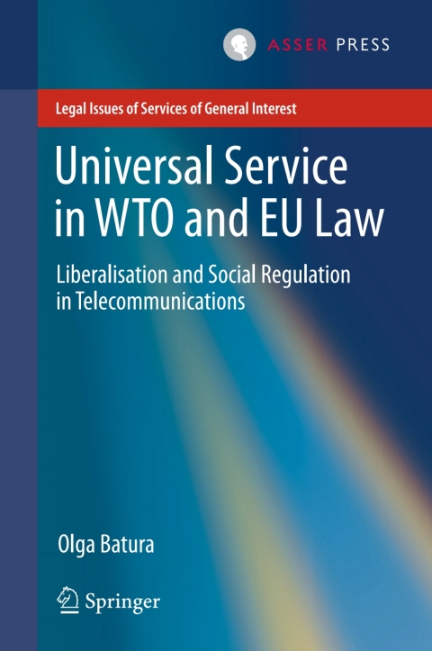 Cover image for book Universal Service in WTO and EU law