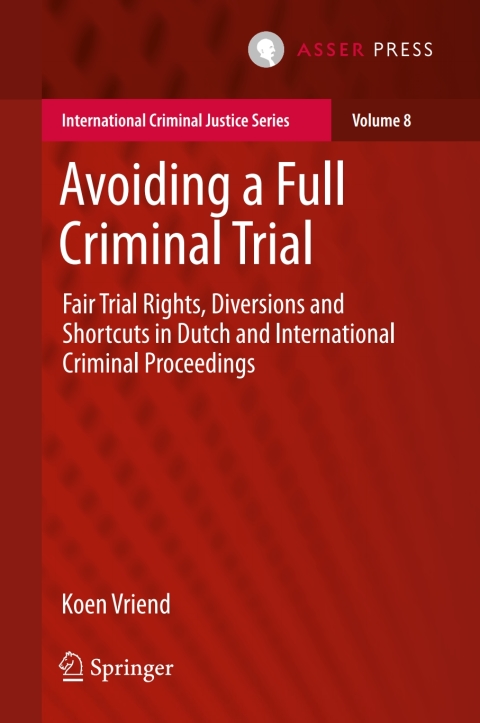 Cover image for book Avoiding a Full Criminal Trial