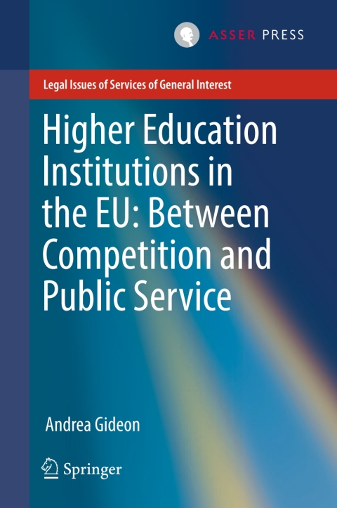 Cover image for book Higher Education Institutions in the EU: Between Competition and Public Service