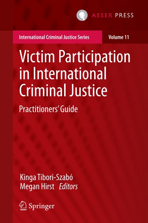 Cover image for book Victim Participation in International Criminal Justice