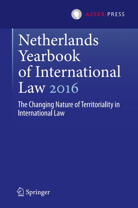 Cover image for book Netherlands Yearbook of International Law 2016