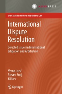 Cover image: International Dispute Resolution 9789462652514