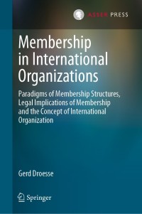 Cover image: Membership in International Organizations 9789462653269