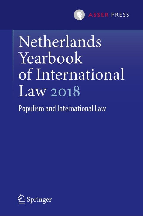 Cover image for book Netherlands Yearbook of International Law 2018