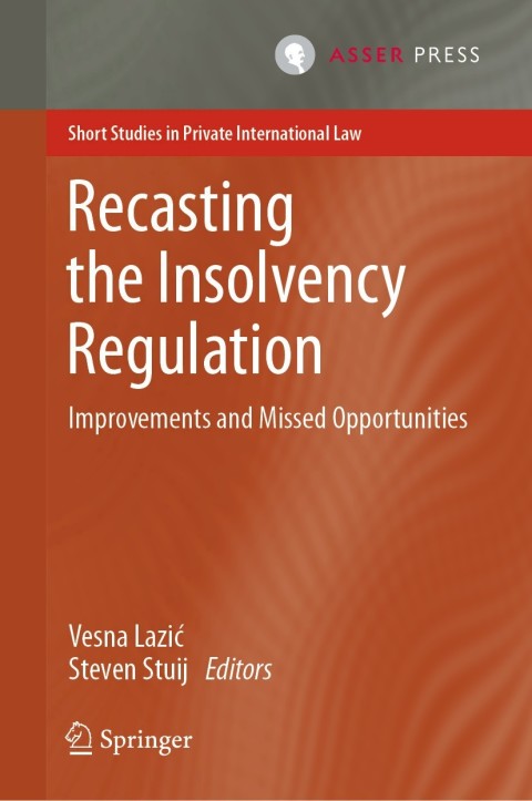 Cover image for book Recasting the Insolvency Regulation