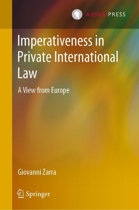 Cover image for book Imperativeness in Private International Law
