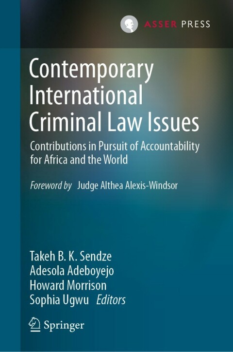Cover image for book Contemporary International Criminal Law Issues
