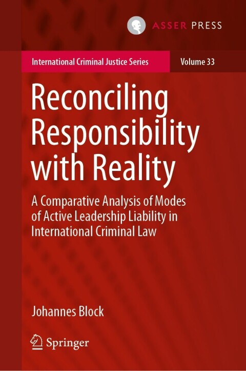 Cover image for book Reconciling Responsibility with Reality
