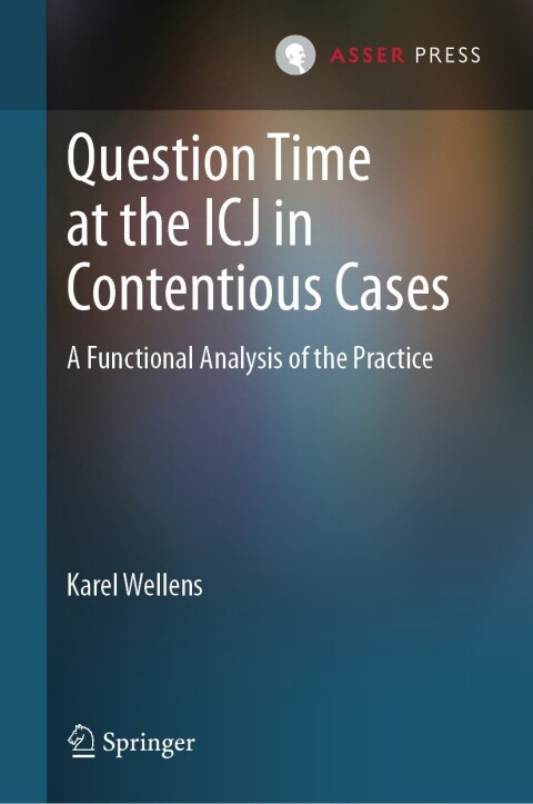 Cover image for book Question Time at the ICJ in Contentious Cases