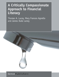 Titelbild: A Critically Compassionate Approach  to Financial Literacy 9789463001304