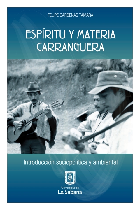 Cover image for book Espíritu y materia carranguera . Introducción sociopolítica y ambiental