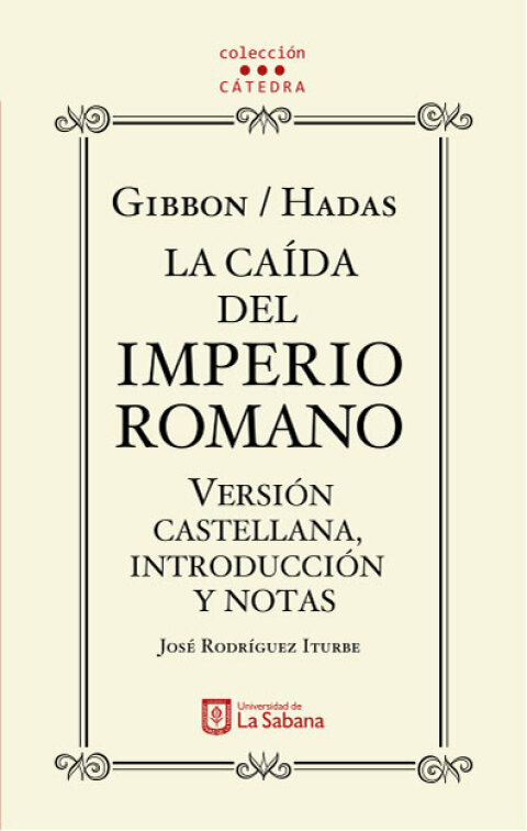 Cover image for book La caída del imperio romano . Versión castellana, introducción y notas