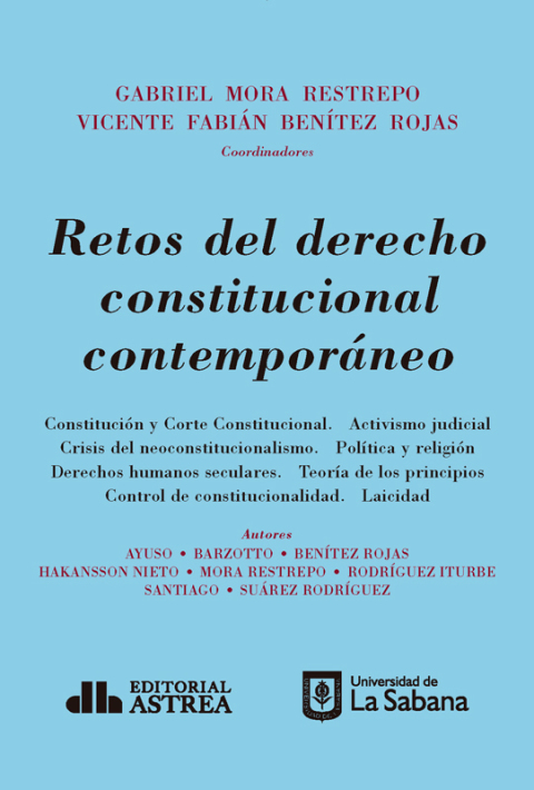 Cover image for book Retos del derecho constitucional contemporáneo .