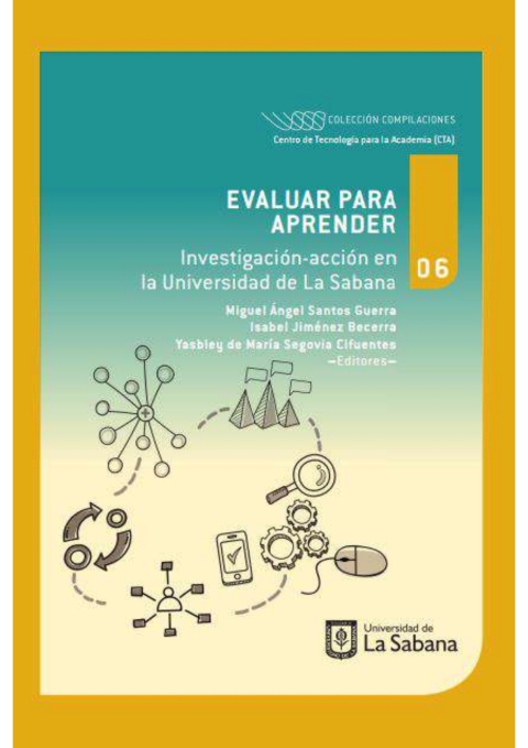 Cover image for book Evaluar para aprender . Investigación-acción en la Universidad de La Sabana