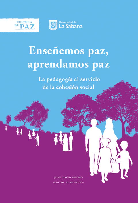 Cover image for book Enseñemos paz, aprendamos paz  . La pedagogía al servicio de la cohesión social