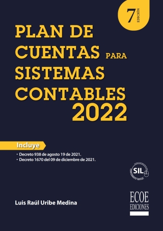 Plan de cuentas para sistemas contables 2022 - 7ma edición