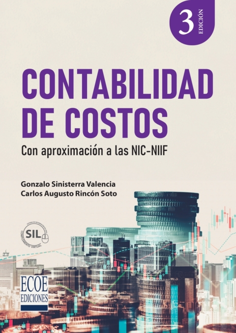 Cover image for book Contabilidad de costos. Con aproximación a las NIC/NIFF