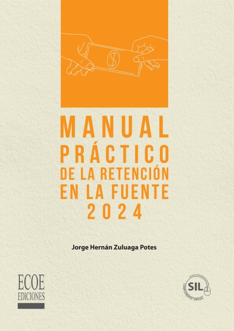 Cover image for book Manual práctico de la retención en la fuente 2024