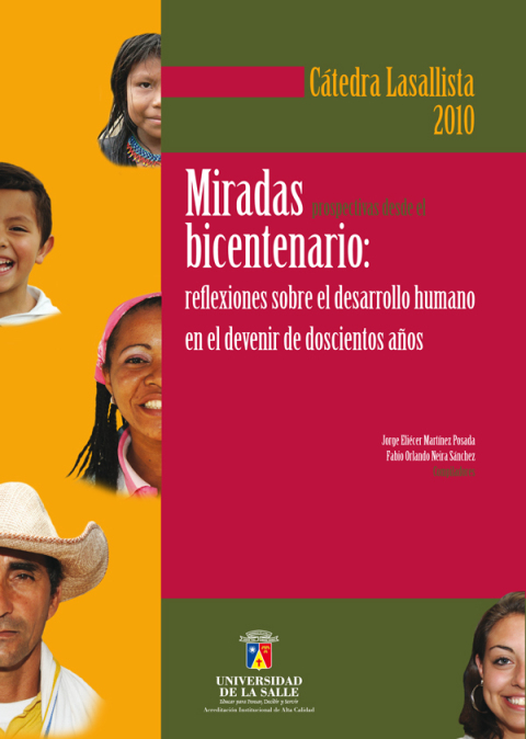 Cover image for book Miradas prospectivas desde el bicentenario: Reflexiones sobre el desarrollo humano en el devenir de doscientos años