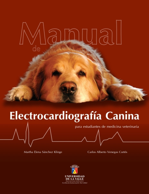 Cover image for book Manual de electrocardiografía canina para estudiantes de medicina veterinaria