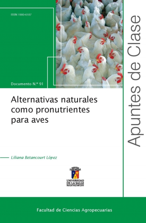 Cover image for book Alternativas naturales como pronutrientes para aves