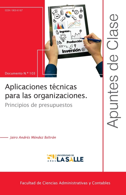 Cover image for book Aplicaciones técnicas para las organizaciones: Principios de presupuestos