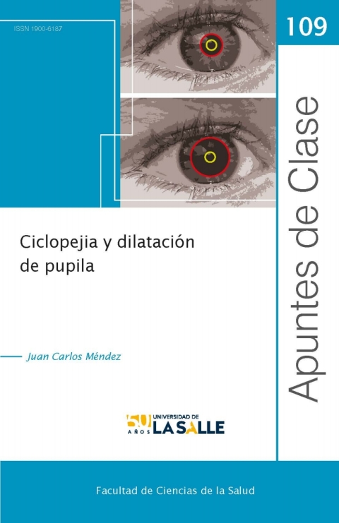 Cover image for book Cicloplejía y dilatación de pupila